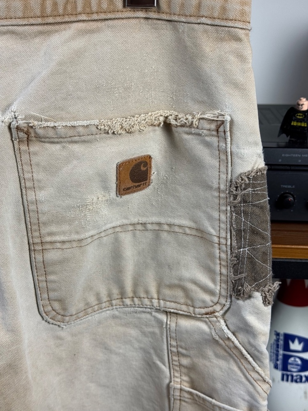 Vintage 2006 Carhartt B111 Men's Loose Straight Washed Duck Lined Work 31x30 - Picture 8 of 13
